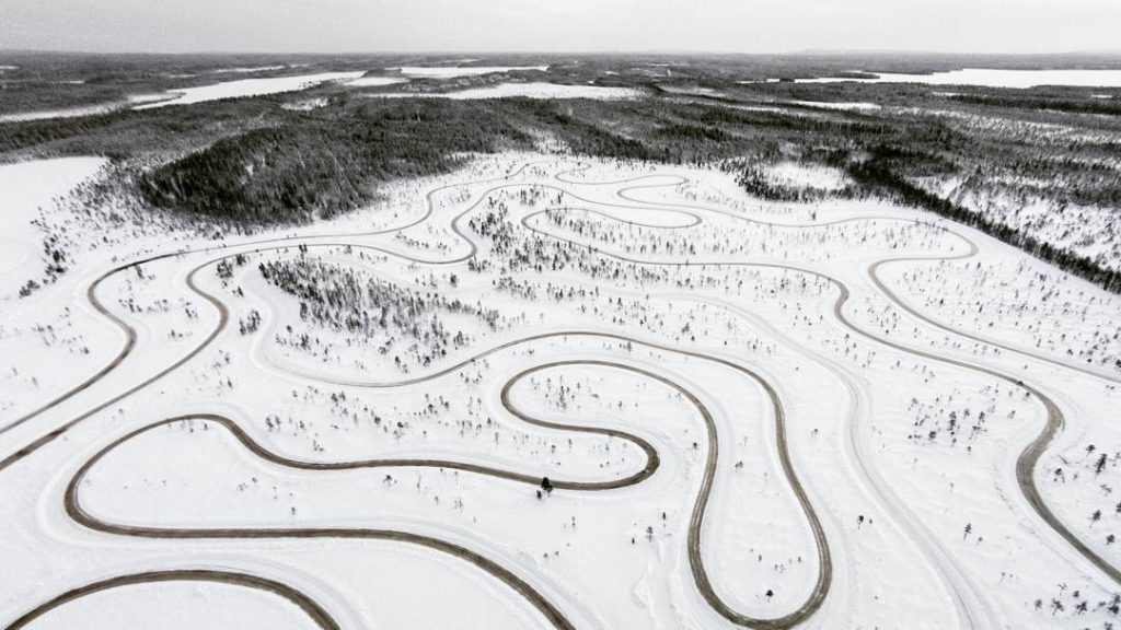 Snow Rally Rings teritorija